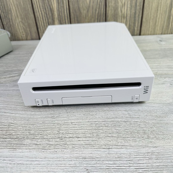 Nintendo Wii RVL-001 with Cables & Power Adapter NO Controllers Tested Working - Picture 6 of 16